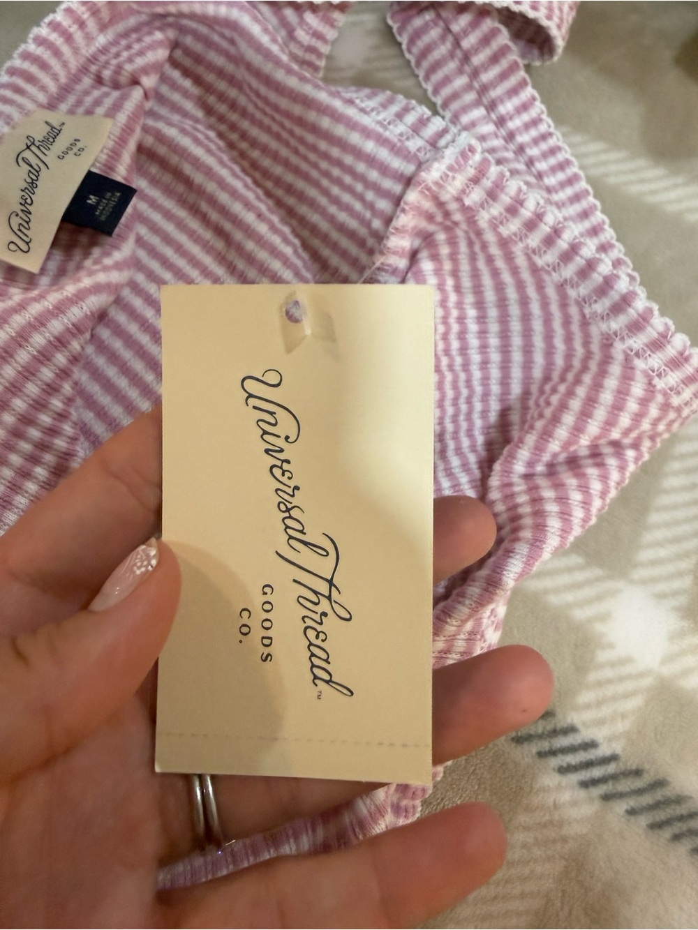 Target Pink Ribbed Tank Mini Dress - Picture 6 of 6